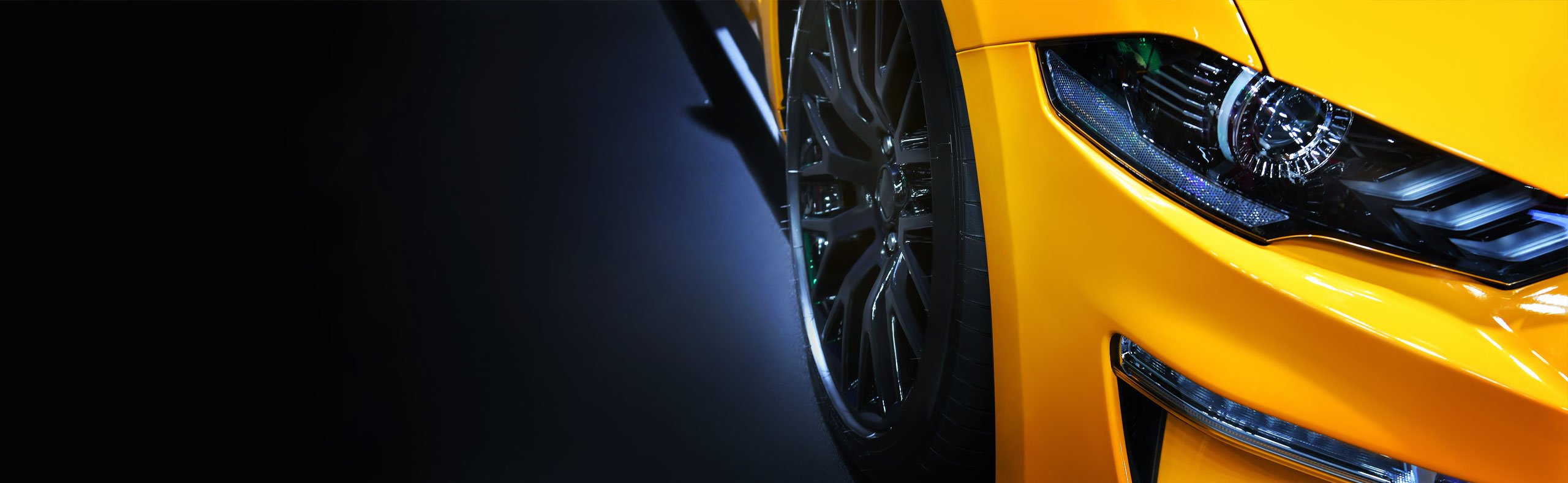 Ford Mustang framifran